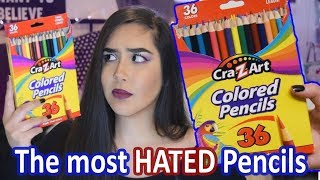 It Finally HappenedReviewing CraZArt Pencils [upl. by Anitsyrk]