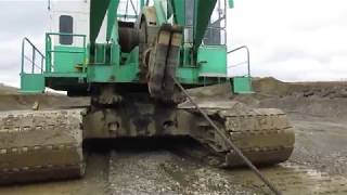 Lima 2400 Dragline walkaround [upl. by Meisel469]