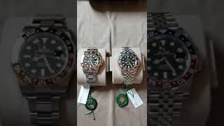 Rolex 126710BLRO quotPepsiquot vs Rolex 126711CHNR quotRootbeerquot [upl. by Ahseid]