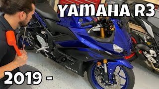 2019 Yamaha R3 Side Fairing RemovalInstall [upl. by Hak]