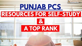 Punjab PCS  Self Study Resources [upl. by Elawalo238]