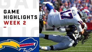 Chargers vs Bills Week 2 Highlights  NFL 2018 [upl. by Atnoved]