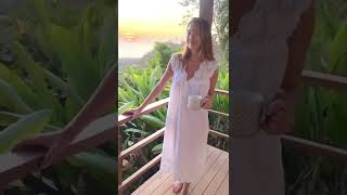 Vacationing in Santa Teresa Costa Rica Wearing the Eloise Nightgown [upl. by Rafaello]