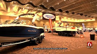 Oklahoma Boat Expo In Town Until Sunday Evening [upl. by Beera]