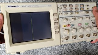 Tektronix TDS 2024 Oscilloscope LCD unit repair [upl. by Yniattirb]