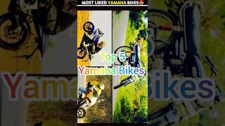 TOP 5 Yamaha Bikes 🏍️🏍️💨🔥😈😈🔥👍🏻yamaha bikelover trending shortvideo [upl. by Moriyama]