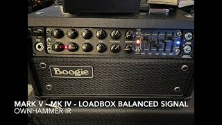 MesaBoogie Mark V  Headphone vs Balanced with Custom IRs [upl. by Mines23]