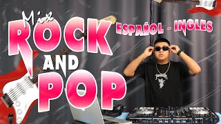 MIX ROCK amp POP 80S 90S 🎸INGLES Y ESPAÑOL  MEJORES CLASICOS Para viajar en la maquina del tiempo [upl. by Ecirtap132]