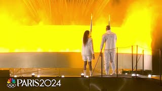 Team USAs 2024 Paris Olympics Opening Ceremony highlights [upl. by Revert969]