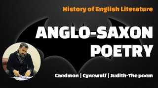 English 3 Caedmon  Cynewulf  Judith  History  English Literature  AngloSaxon Poetry [upl. by Tanberg]