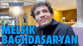 Melsik Baghdasaryan Plans to Make Aussie Fans Cheer Him With KO of Josh Culibao  UFC 284 [upl. by Areivax]