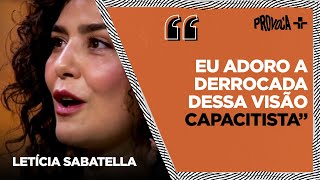 LETÍCIA SABATELLA compartilha sua experiência e envolvimento com a MILITÂNCIA [upl. by Ihsakat306]