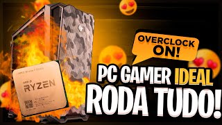 PC Gamer Roda de TUDO em Full HD Warzone GTA V PUBG Fortnite  Overclock  Ryzen 7 5700G [upl. by Atinomar]