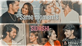 Past Repeated of Sidashi Moments 😍❤️  Sidashi Siddharthnigam Ashisingh ❤️ [upl. by Enirbas419]