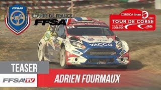 Teaser  Adrien Fourmaux au CORSICA linea  Tour de Corse [upl. by Rhtaeh]