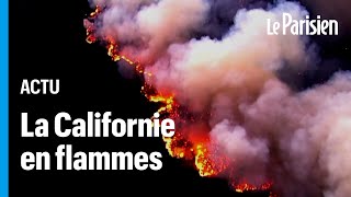 Californie  près de 5 000 hectares décimés par le feu près du parc national de Yosemite [upl. by Drofub631]