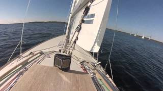 Folkboat race Denmark 2015 5 [upl. by Donelson]