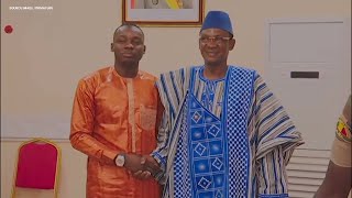 SIDIKI DIABATÉ  Accueil a la Primature par le Premier Ministre et le Ministre de la culture 2023 [upl. by Llywellyn]