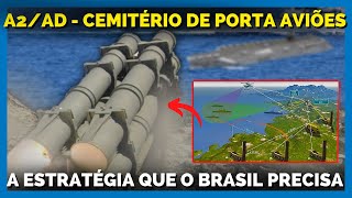 A2AD CEMITÉRIO DE PORTA AVIÕES A ESTRATÉGIA IDEAL PARA A DEFESA DO LITORAL DA AMAZÔNIA E DO PRÉSAL [upl. by Hightower83]