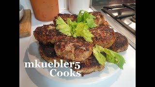 How to make easy Gluten free pork rissoles [upl. by Kassandra]