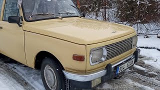 Wartburg sound cold start Wartburg 353 1969 coldstart [upl. by Arfihs730]