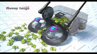 Haaga 400 series handheld sweeper for coarse and fine dirt [upl. by Neetsyrk]