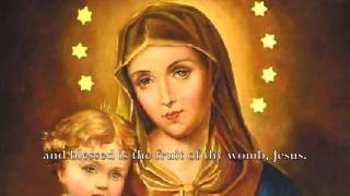 Ave Maria Angelus Domini by Franz Biebl [upl. by Lyrej]