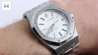 Audemars Piguet Royal Oak 15300ST Luxury Watch Review [upl. by Renata469]