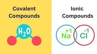 Covalent Compounds VS Ionic Compounds [upl. by Romona]