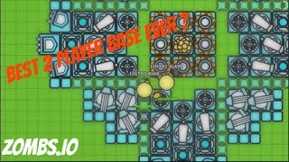 Best 2 Player base ever  zombsio  Gameplay 1 [upl. by Dibri809]