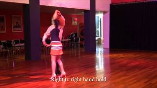 Mambo 5e jaars en hoger Right to right hand hold Danscentrum Welkom [upl. by Ashly672]