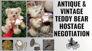 Watch Me Purge Some Of My Antique amp Vintage Steiff amp Mohair Teddy Bear Collection [upl. by Shakespeare]