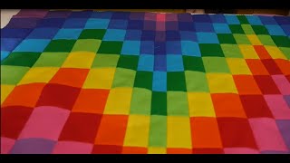 Bargello Patchwork Quilt Tutorial  Step by step instructions from Start to Finish [upl. by Renzo]