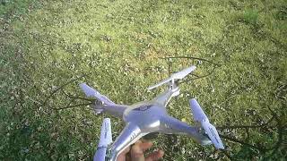 Sky Rider wifi camera drone view from the ground [upl. by Otrebireh932]