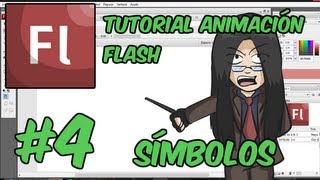 Tutorial de Animación Flash con Hagen  Ep 4  Símbolos [upl. by Willock]