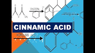 CINNAMIC ACID ncchem [upl. by Aisila]