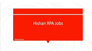 RPA JobsUiPath Automation Anywhere BluePrism Power Automate for Cognizant amp 15 others [upl. by Naj695]