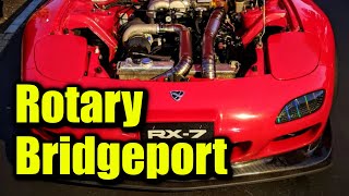 BRAP in the BACK  Rotary RX7 Bridgeport 13B [upl. by Rosabel]