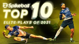 Spikeball Elite Top 10 Plays of 2021🔥 [upl. by Nancee347]