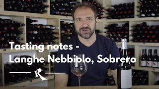 Langhe Nebbiolo Sobrero  Tasting Notes Roscioli Wine Club [upl. by East]