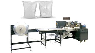 Automatic express air bubble film packaging machine bubble bag packing machine [upl. by Ilhsa954]