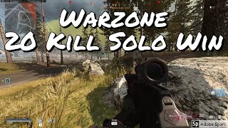 Modern Warfare  Warzone 20 Kill Solo Win  Logitech MX Ergo Trackball Mouse [upl. by Nils959]