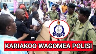 TAYARI KARIAKOO WAGOMEA POLISI MUDA HUU KUONDOKA NA WATUHUMIWA  WAWAITA WATEKAJI  WATU WANAKUFA [upl. by Bautram]