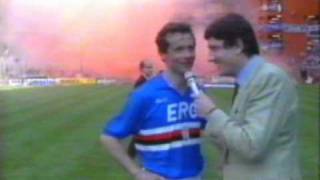 Sampdoria 30 Lecce  Campionato 199091 [upl. by Annaet137]