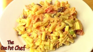 Macaroni Pasta Salad  One Pot Chef [upl. by Eetnahc]