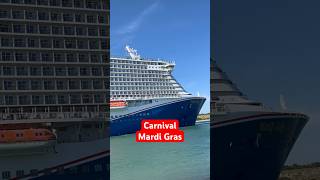 Carnival Mardi Gras departing Port Canaveral April 6 2024 [upl. by Balmuth]