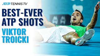 Viktor Troicki BestEver ATP Shots [upl. by Nylrahc552]