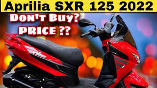 2022 Aprilia SXR 125  Review  Hindi  Price  Mileage  Best 125 CC Scooter in India  Aprilia SXR [upl. by Keely]