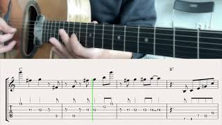 Jattendrai Gypsy Jazz Guitar Solo Tchavolo Style with Free Tab [upl. by Sewole]