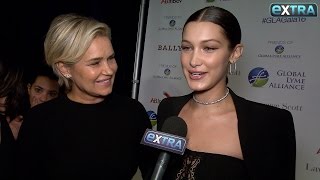 Yolanda amp Bella Hadid Speak Out About Gigis CaughtOnCamera Attack by Prankster Vitalii Sediuk [upl. by Rodi]